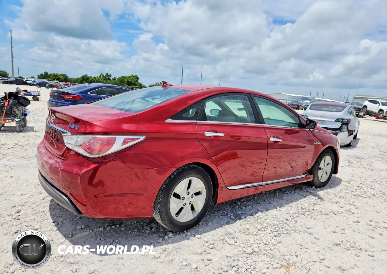 2013 Hyundai Sonata Hybrid VIN:KMHEC4A4XDA066850 - 3