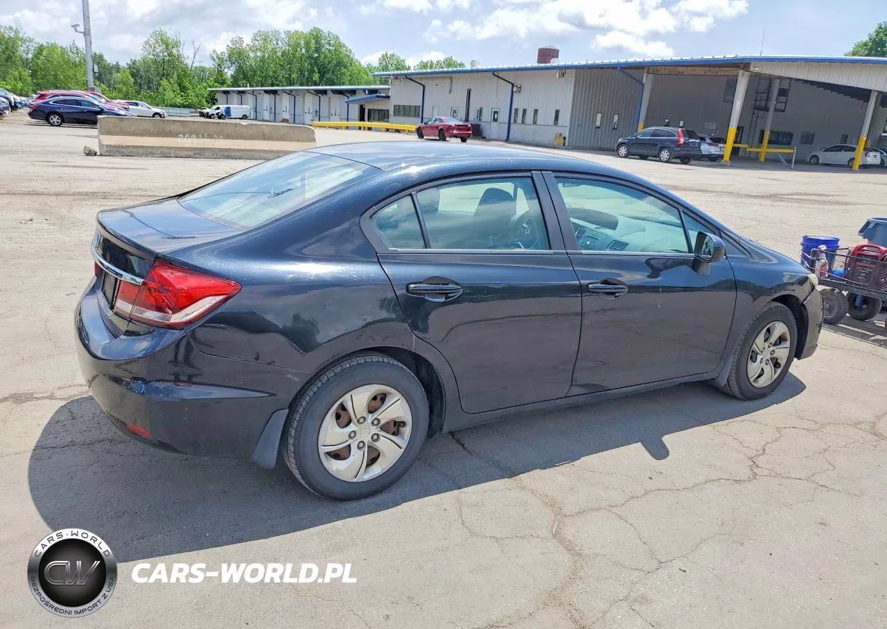 2015 Honda Civic Lx VIN:19XFB2F53FE231414 - 3