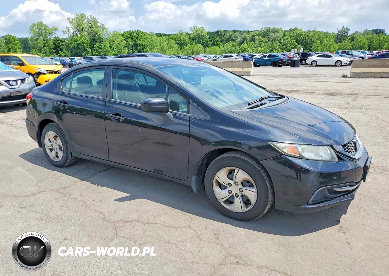2015 Honda Civic Lx VIN:19XFB2F53FE231414 - 4