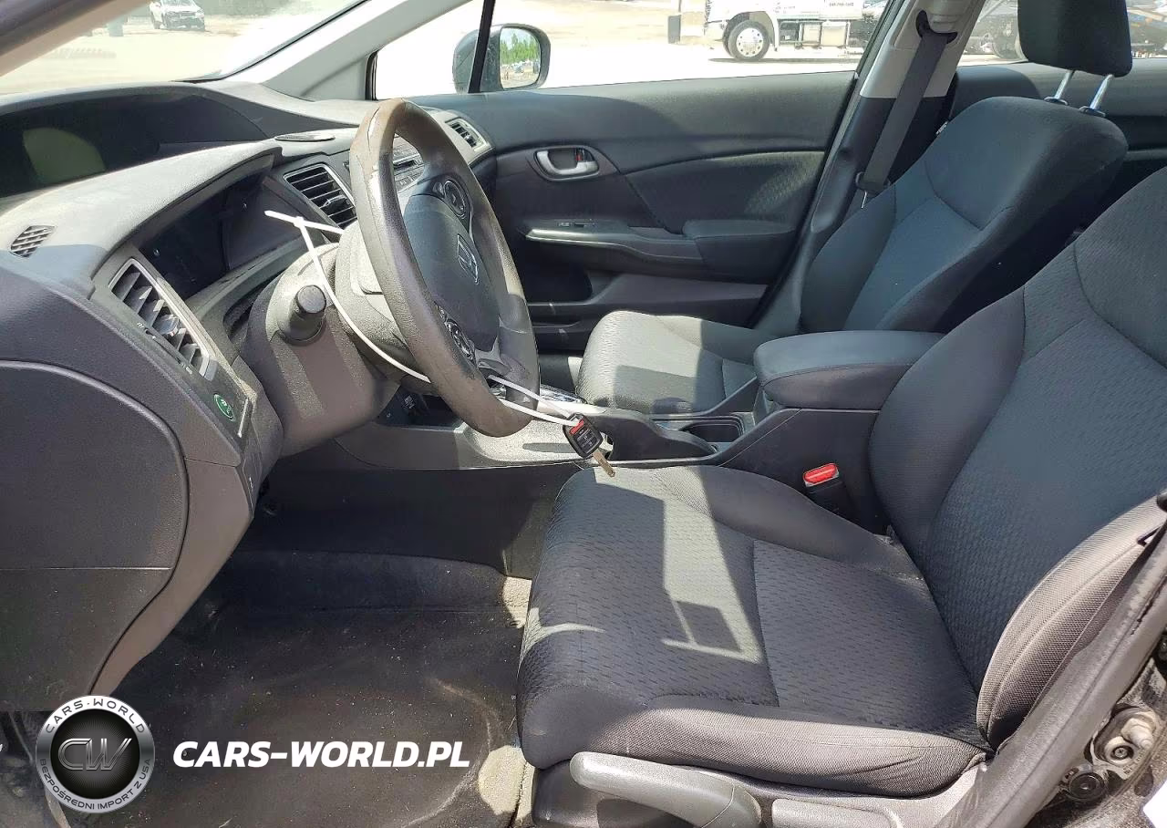 2015 Honda Civic Lx VIN:19XFB2F53FE231414 - 7