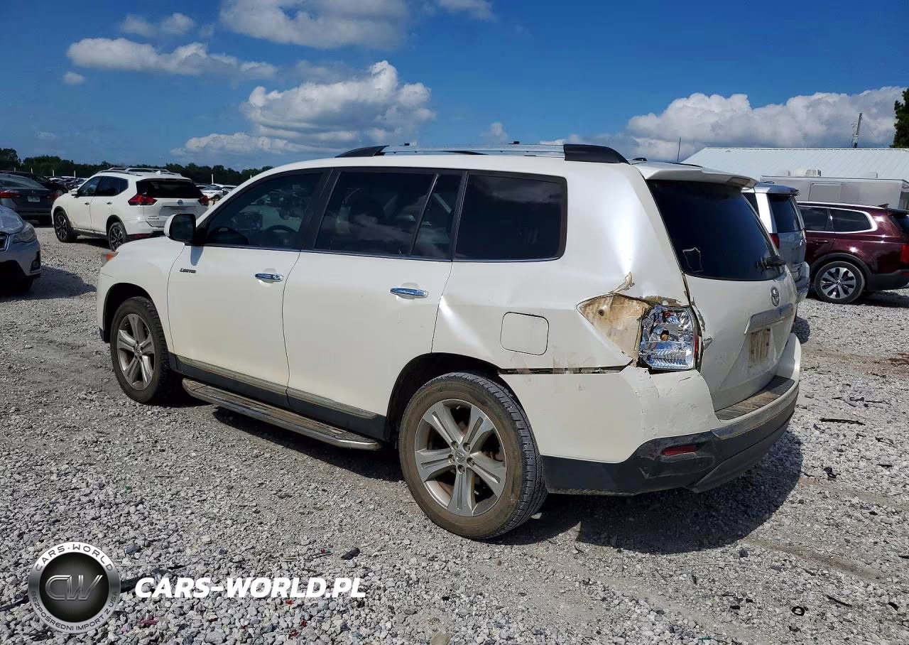 2013 Toyota Highlander Limited VIN:5TDDK3EH0DS268089 - 2