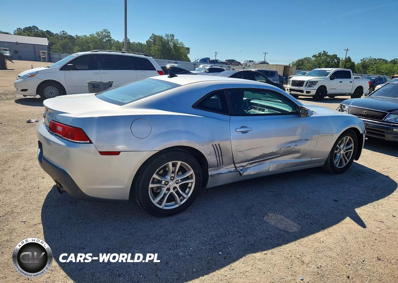 2014 Chevrolet Camaro Ls VIN:2G1FA1E38E9143672 - 3