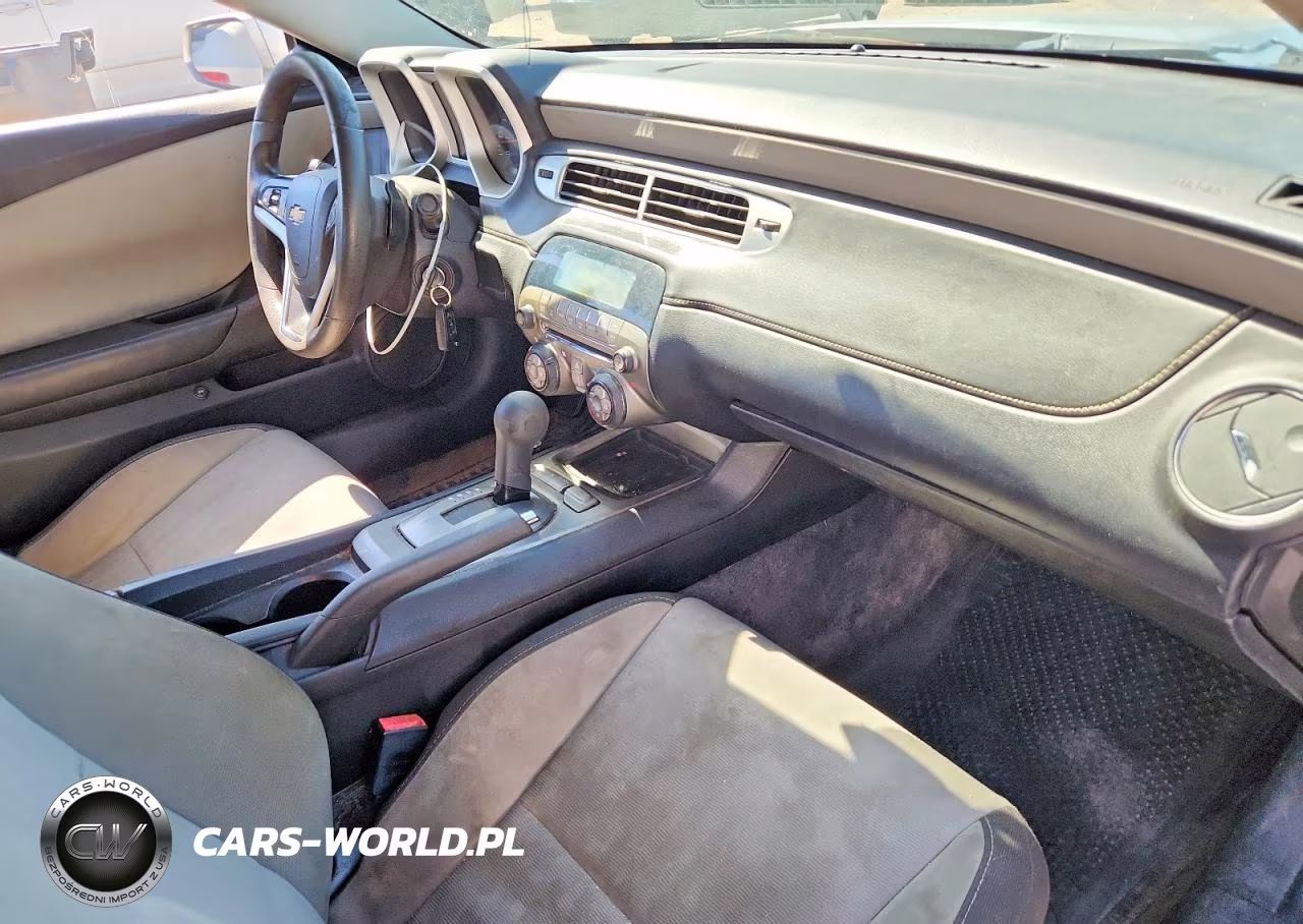 2014 Chevrolet Camaro Ls VIN:2G1FA1E38E9143672 - 8