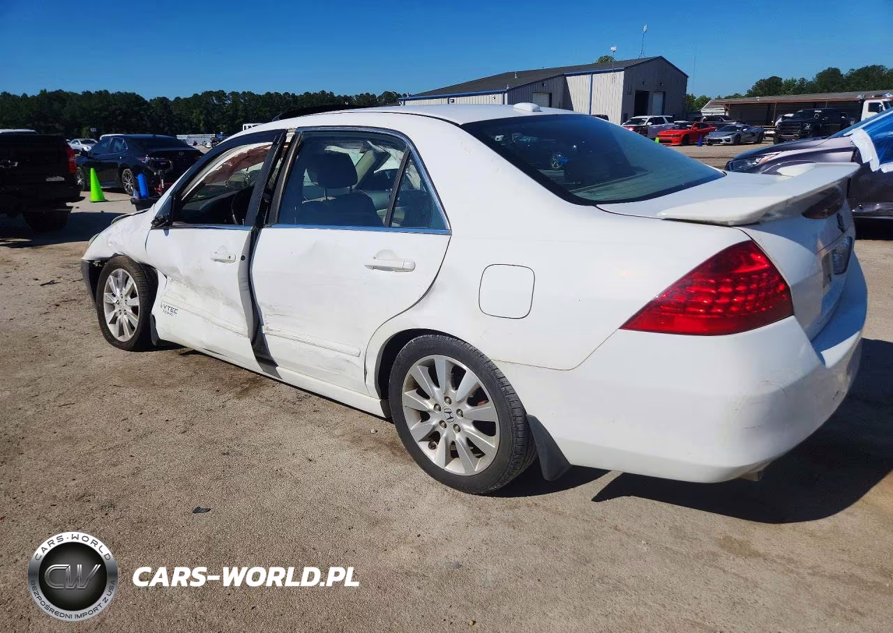 2007 Honda Accord Ex VIN:1HGCM66527A027844 - 2