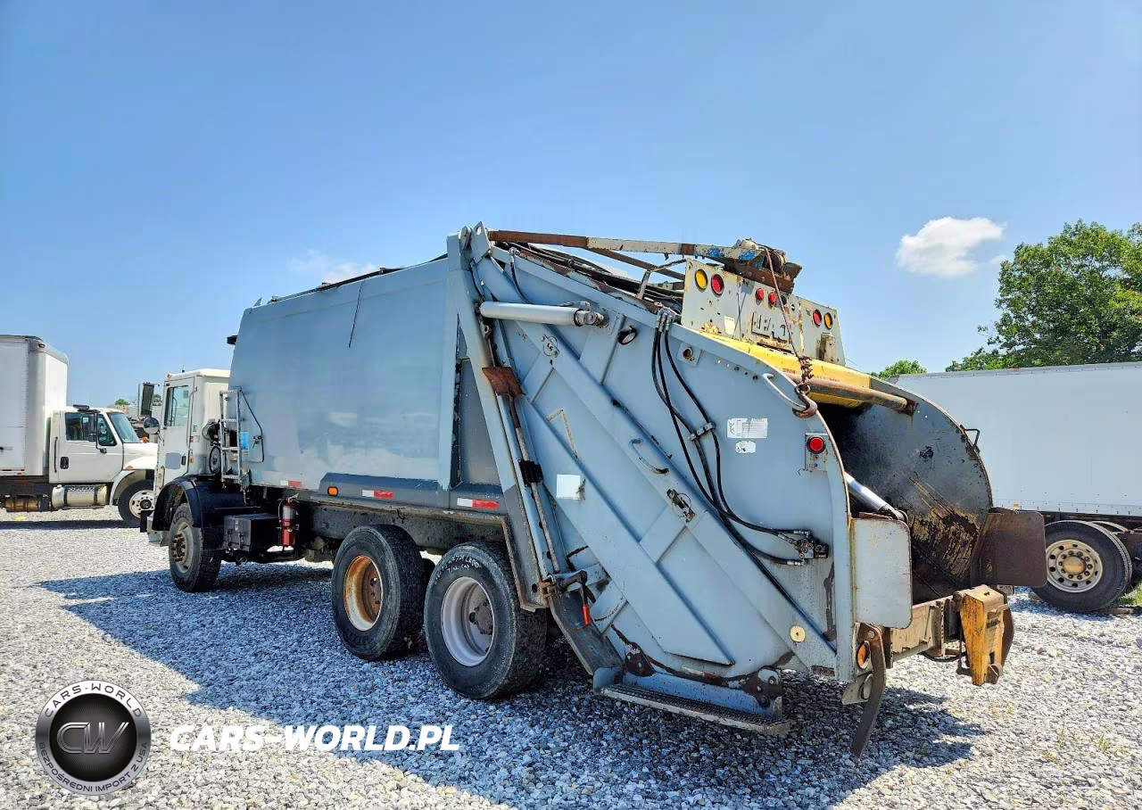 2007 Mack Mr600 Refuse Truck VIN:1M2K189C77M036655 - 3