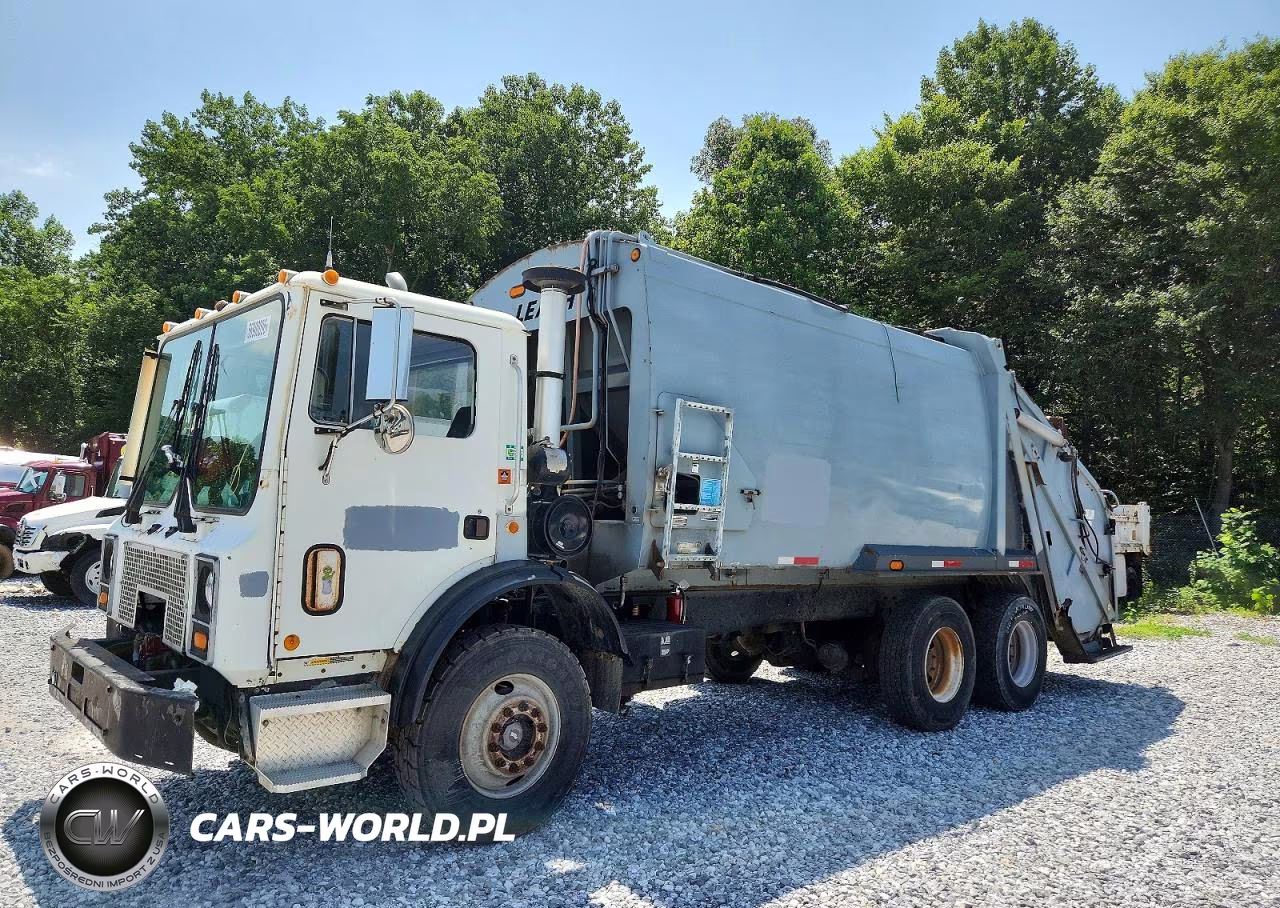 2007 Mack Mr600 Refuse Truck VIN:1M2K189C77M036655 - 9