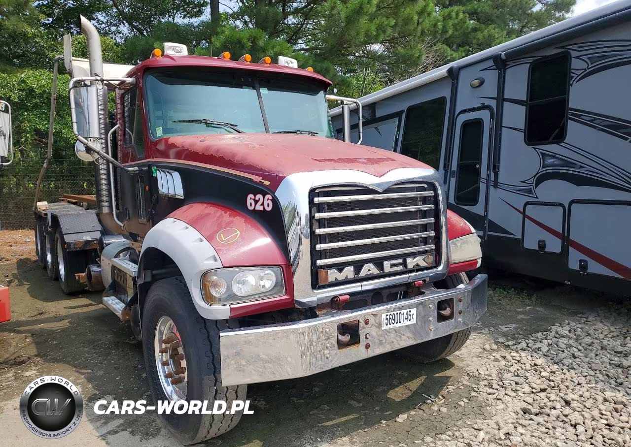 2012 Mack Gu713 Roll-Off Container Truck VIN:1M2AX09C0CM011781 - 4