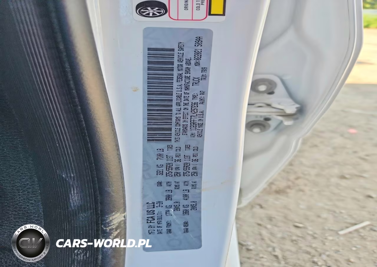 2020 Ram 1500 Big Horn VIN:1C6SRFFT7LN297236 - 12