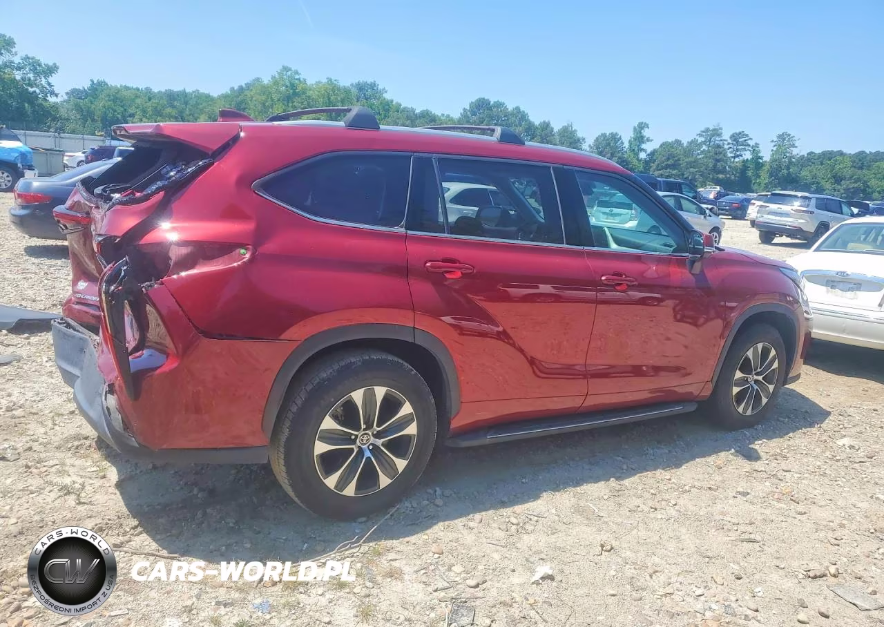 2022 Toyota Highlander Hybrid Xle VIN:5TDGARAH2NS513405 - 3