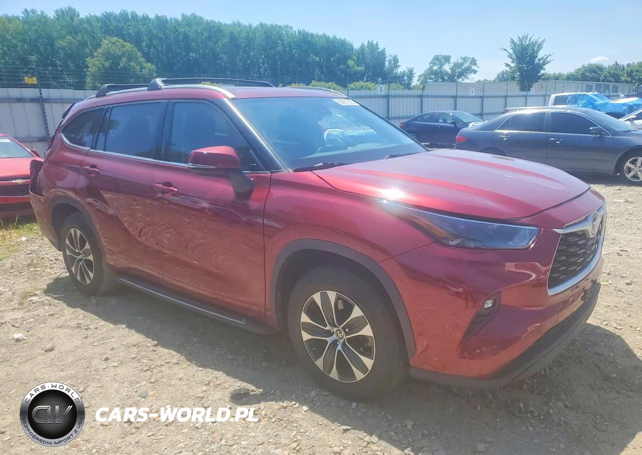 2022 Toyota Highlander Hybrid Xle VIN:5TDGARAH2NS513405 - 4
