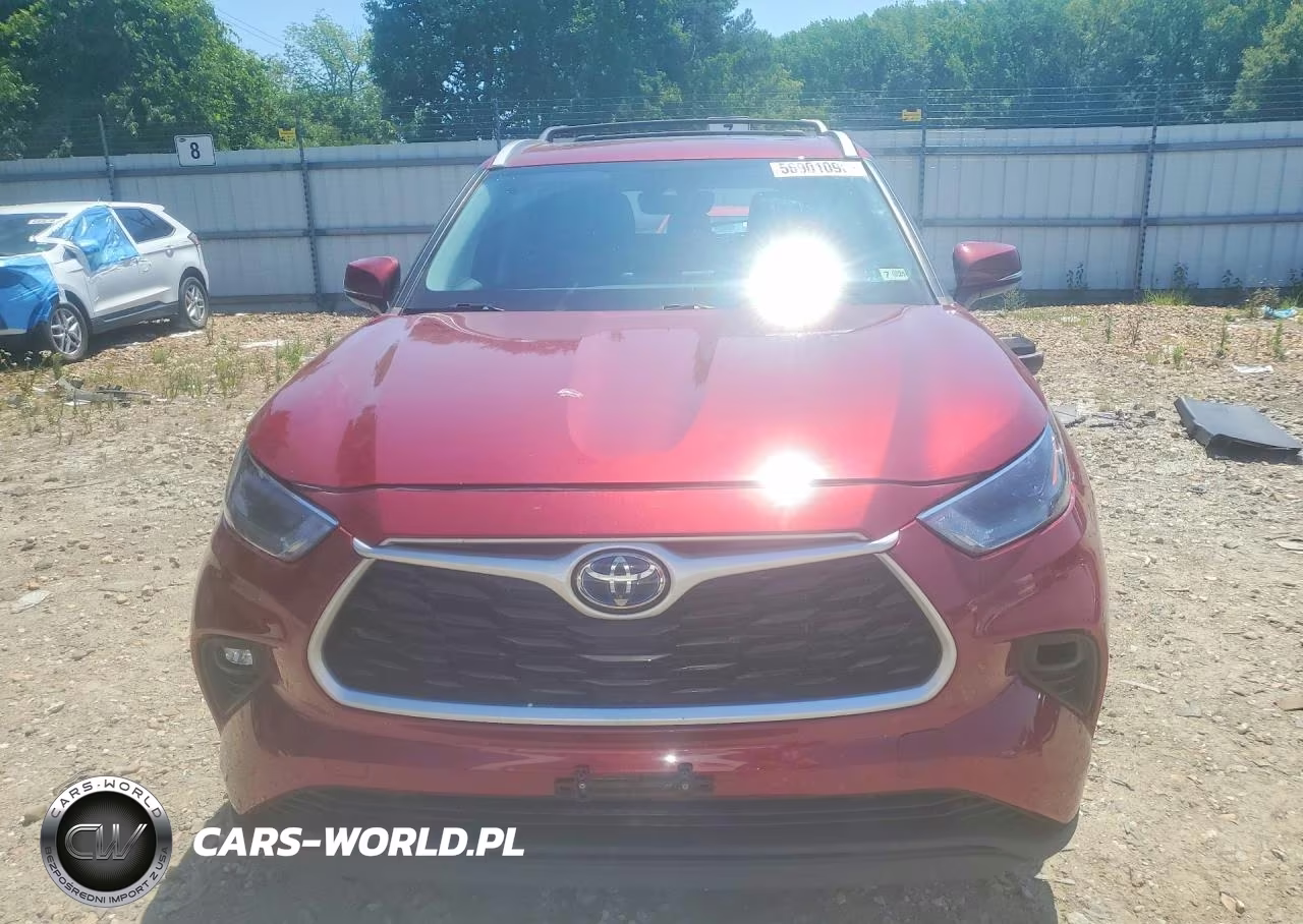 2022 Toyota Highlander Hybrid Xle VIN:5TDGARAH2NS513405 - 5