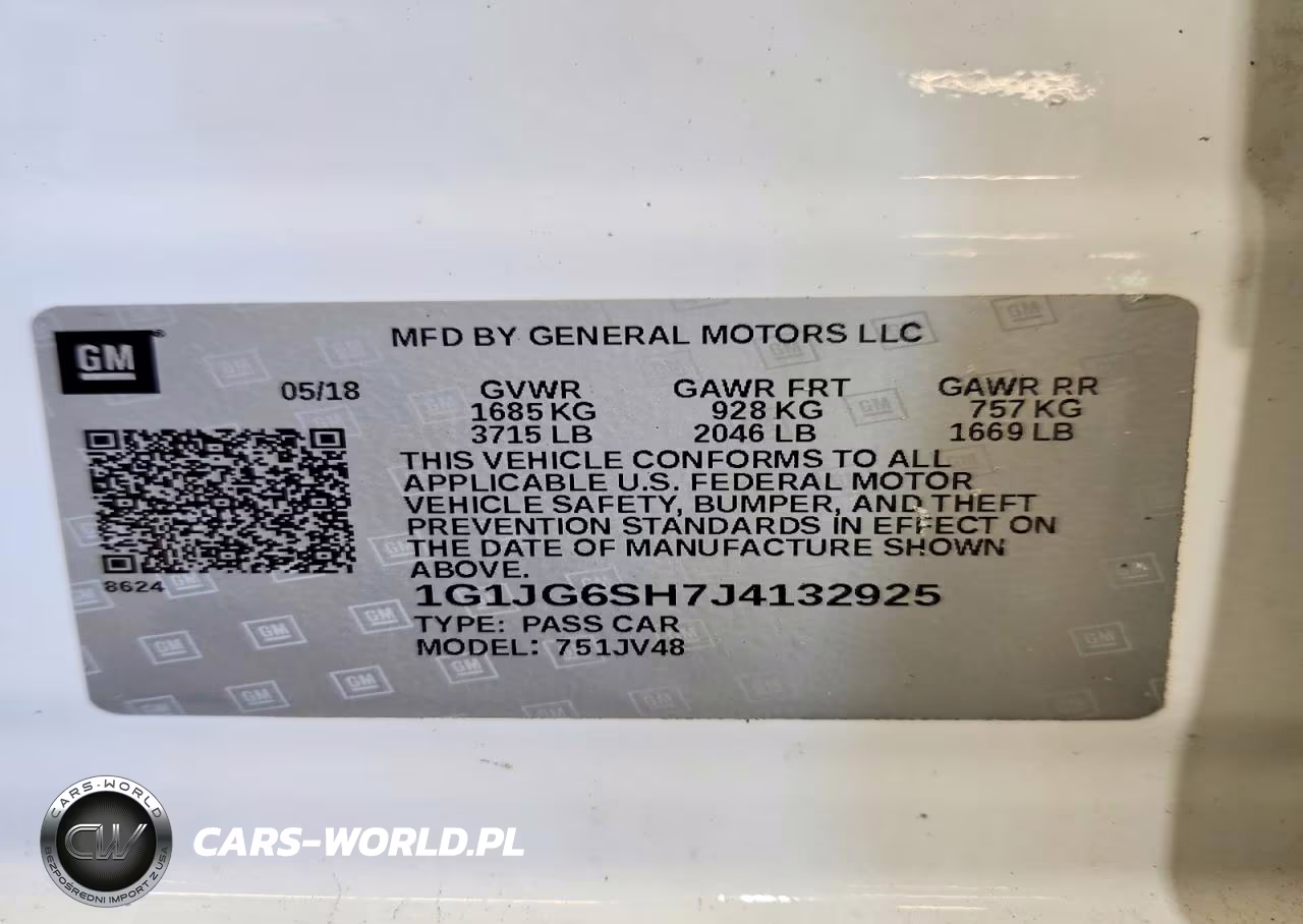 2018 Chevrolet Sonic VIN:1G1JG6SH7J4132925 - 13
