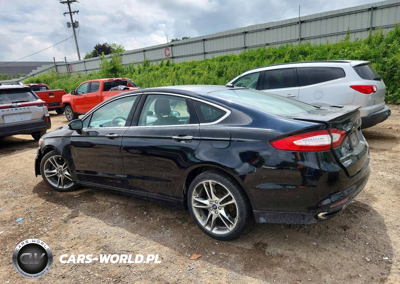2014 Ford Fusion Titanium VIN:3FA6P0K94ER110175 - 2