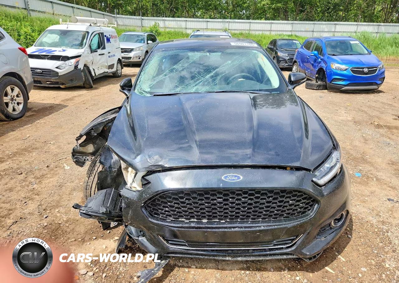 2014 Ford Fusion Titanium VIN:3FA6P0K94ER110175 - 5