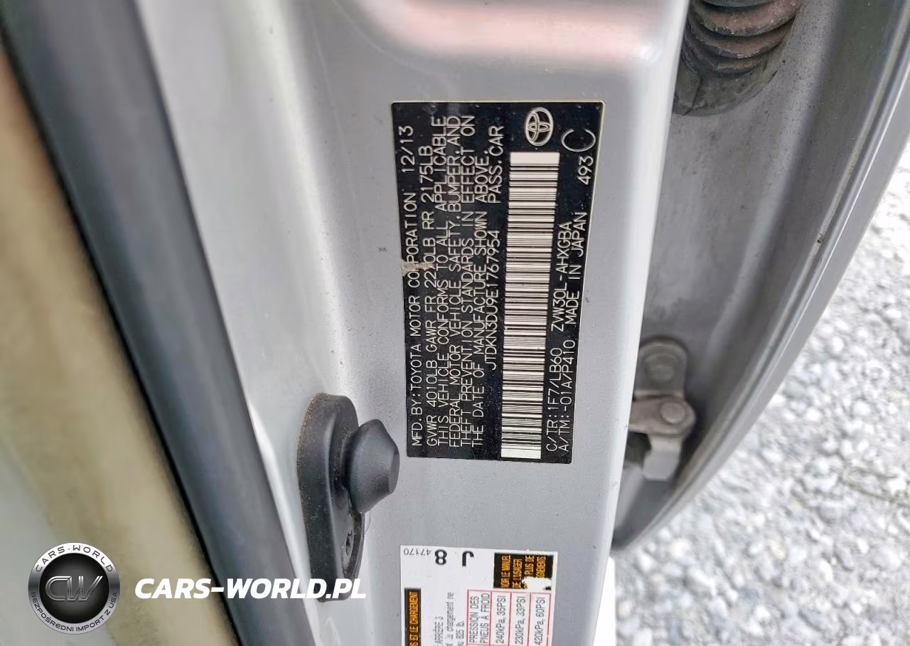 2014 Toyt Prius VIN:JTDKN3DU9E1767954 - 13