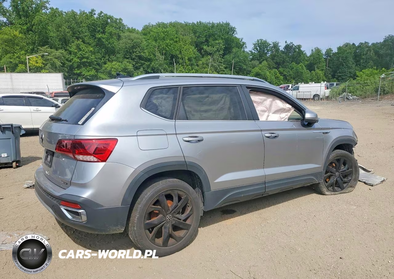 2022 Volkswagen Taos Se Iq Drive VIN:3VVPX7B2XNM064294 - 3