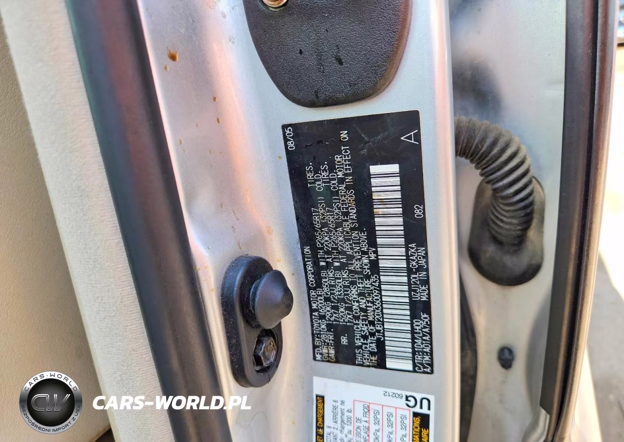 2006 Lexus Gx 470 VIN:JTJBT20X360097435 - 12