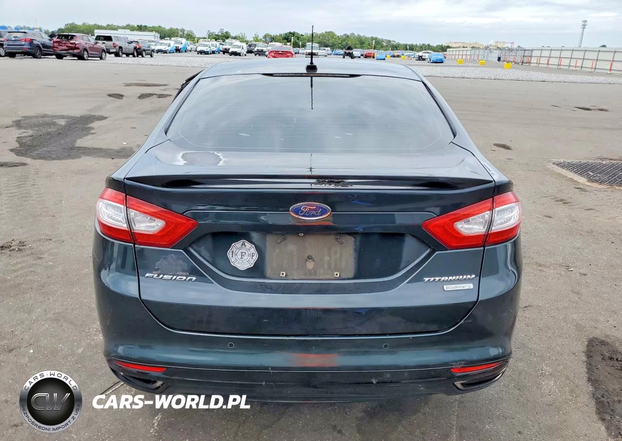 2014 Ford Fusion Titanium VIN:3FA6P0K94ER183319 - 6