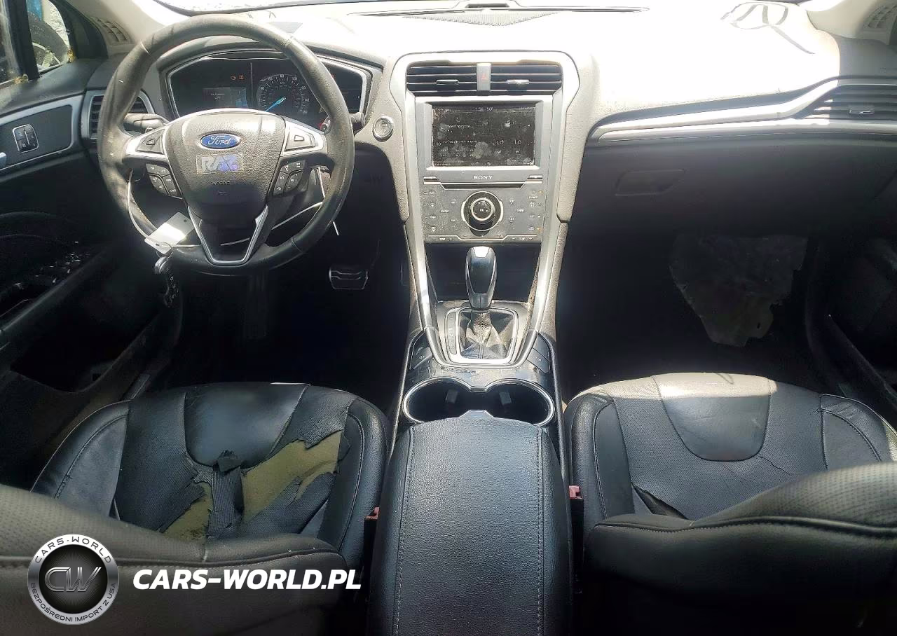 2014 Ford Fusion Titanium VIN:3FA6P0K94ER183319 - 8