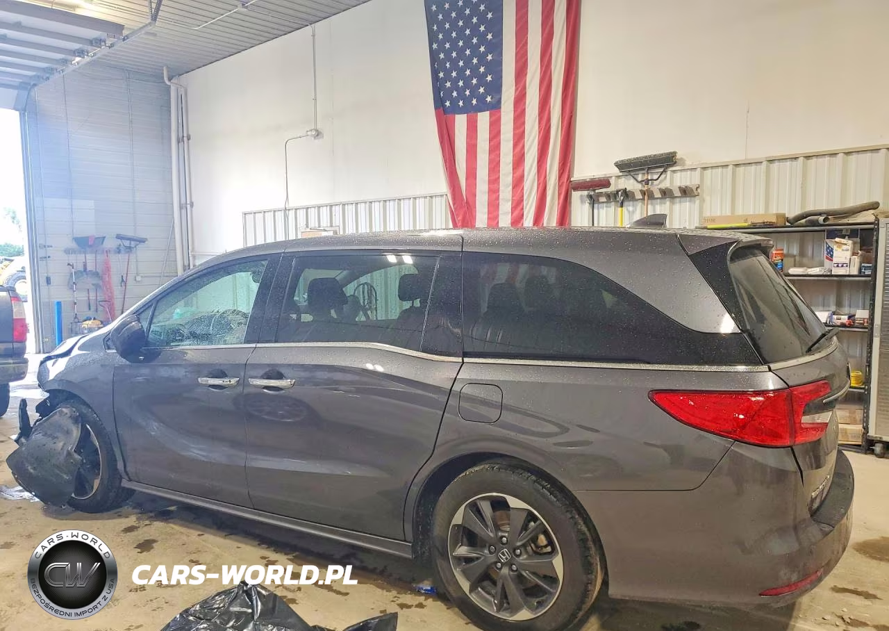 2022 Honda Odyssey Elite VIN:5FNRL6H91NB066358 - 2