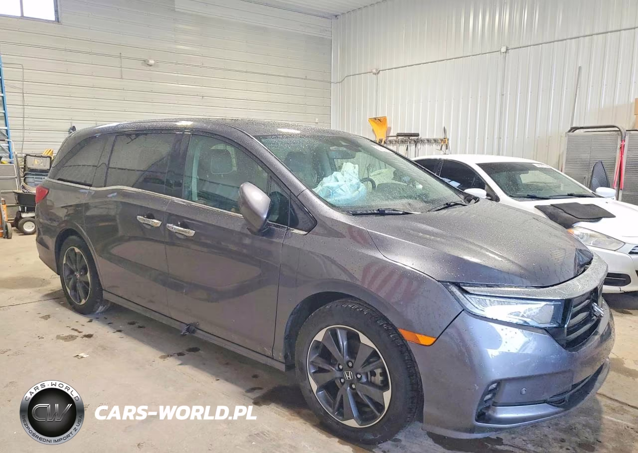 2022 Honda Odyssey Elite VIN:5FNRL6H91NB066358 - 4