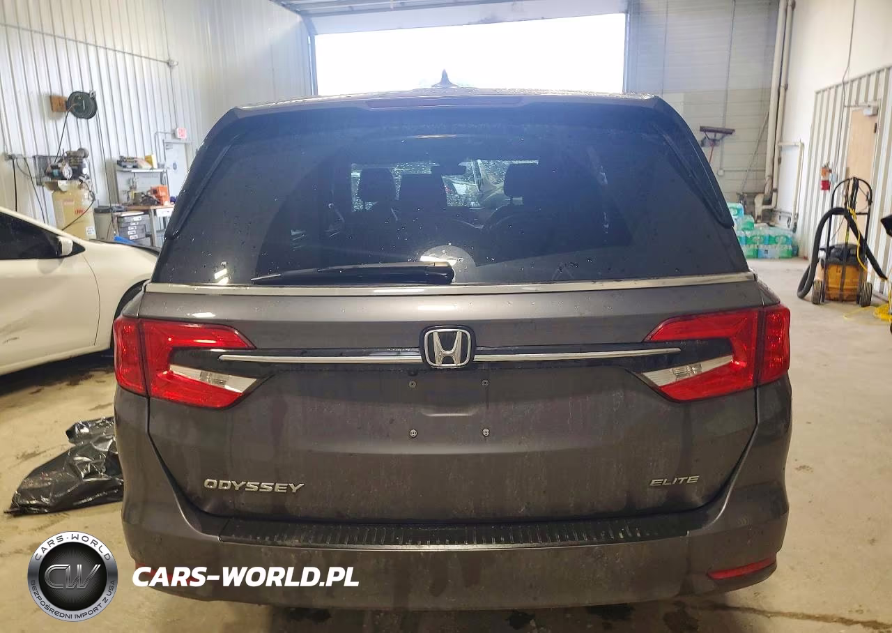 2022 Honda Odyssey Elite VIN:5FNRL6H91NB066358 - 6