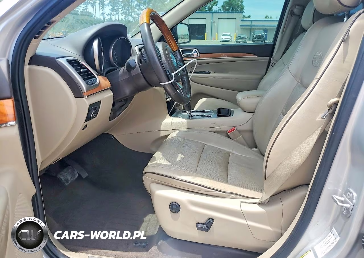 2013 Jeep Grand Cherokee Overland VIN:1C4RJECG0DC526191 - 7