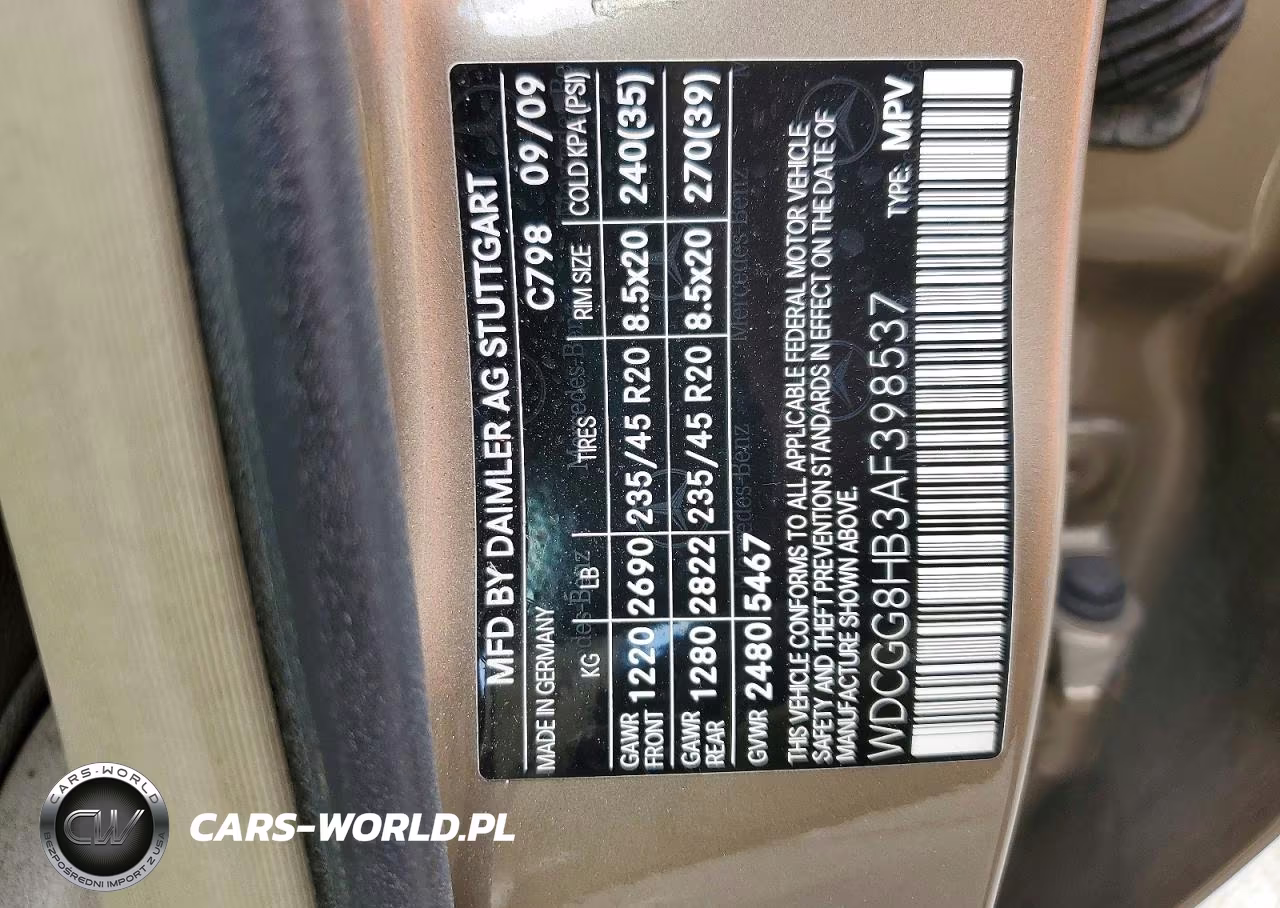 2010 Mercedes-Benz Glk 350 4Matic VIN:WDCGG8HB3AF398537 - 13