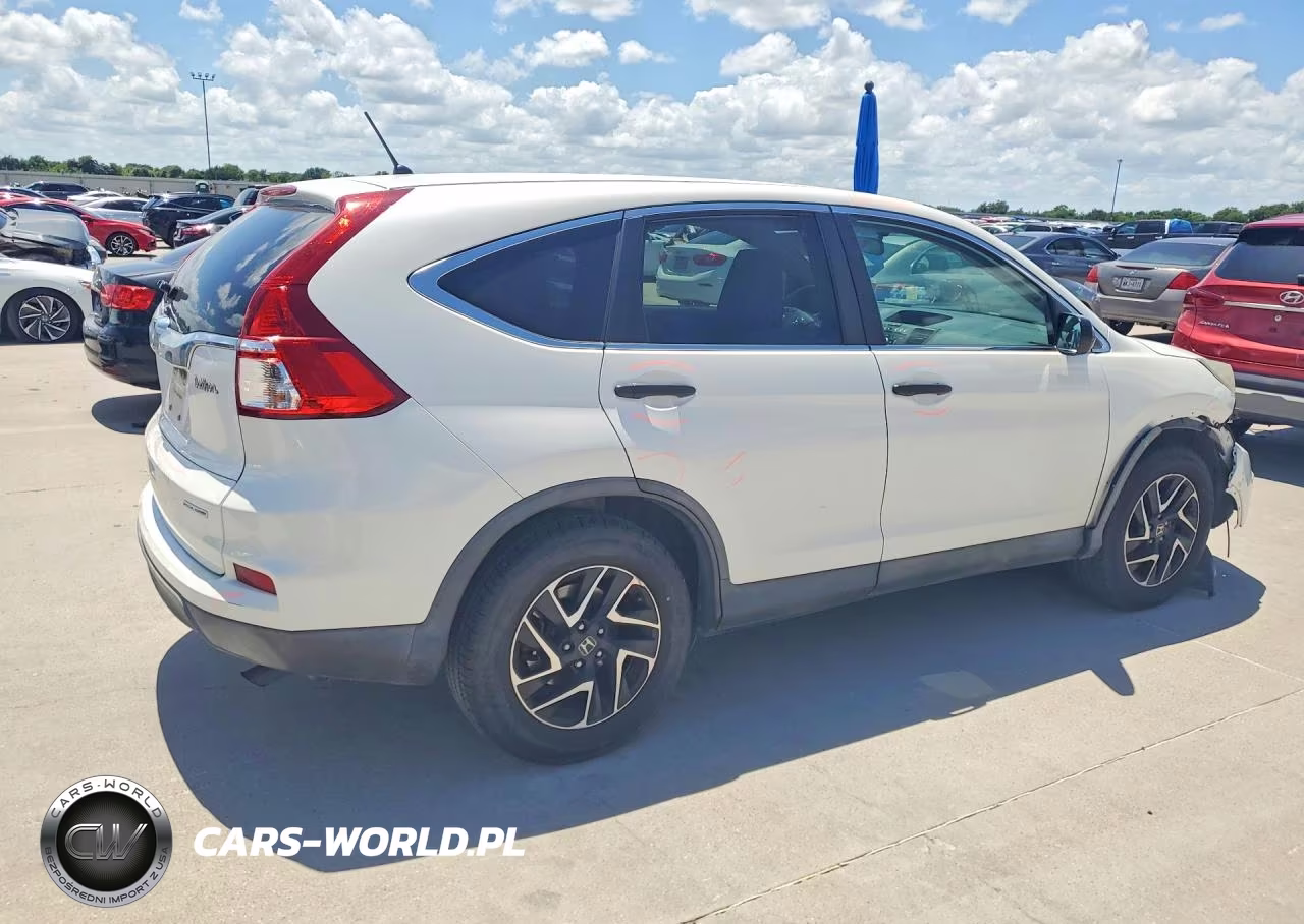 2016 Honda Cr-V Se VIN:5J6RM3H44GL005189 - 3