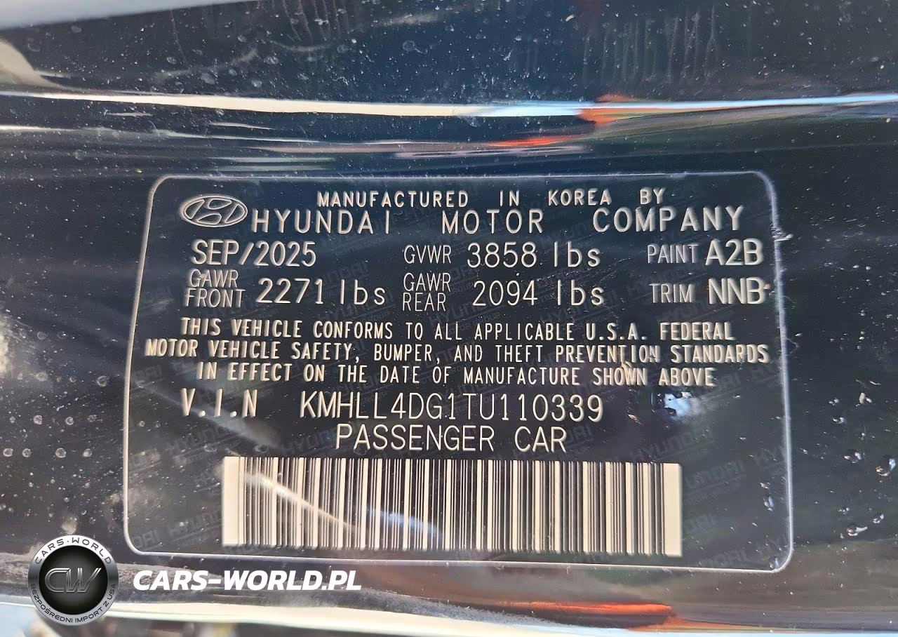 2026 Hyundai Elantra Se VIN:KMHLL4DG1TU110339 - 12