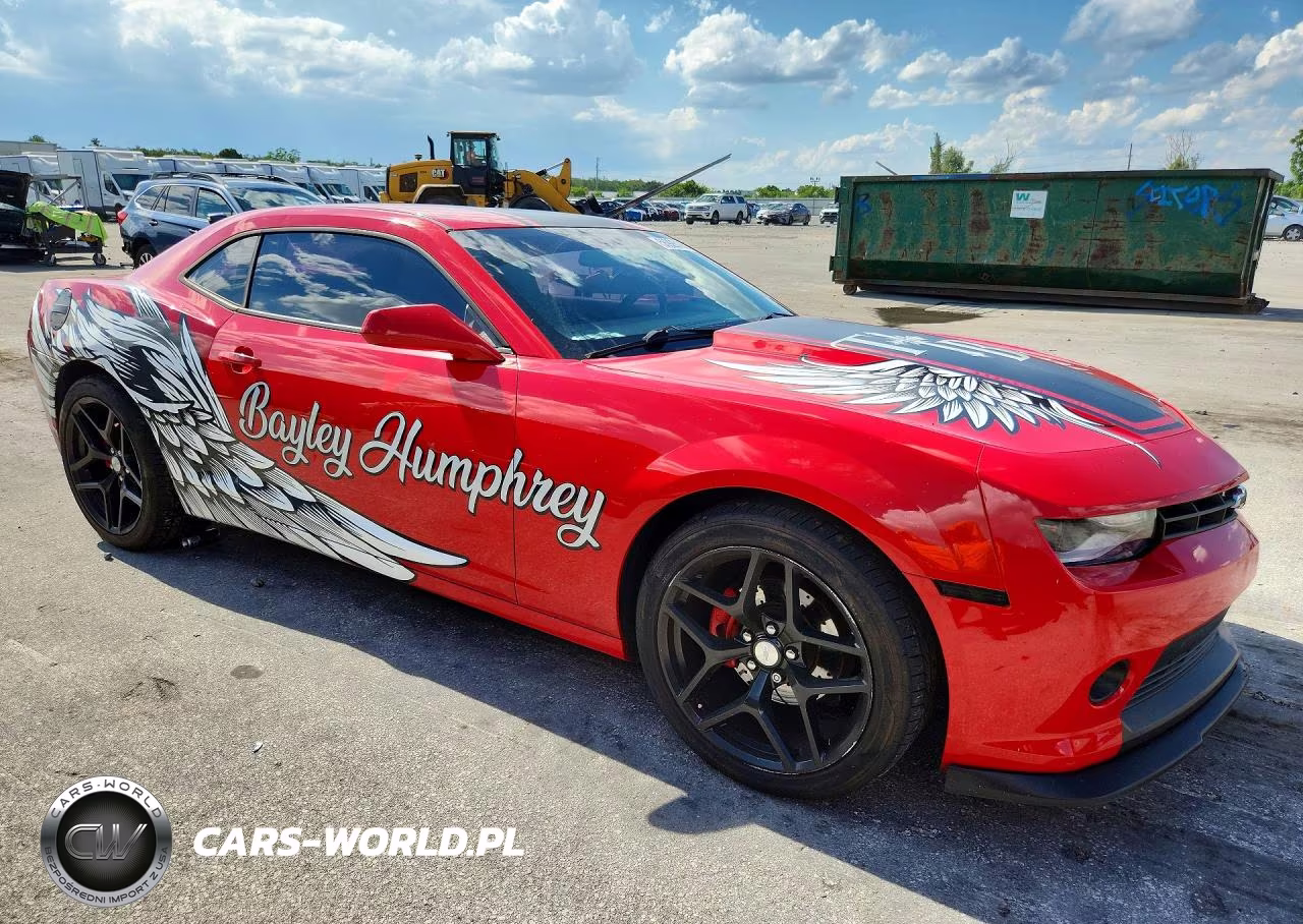 2015 Chevrolet Camaro Ls VIN:2G1FA1E39F9128387 - 4