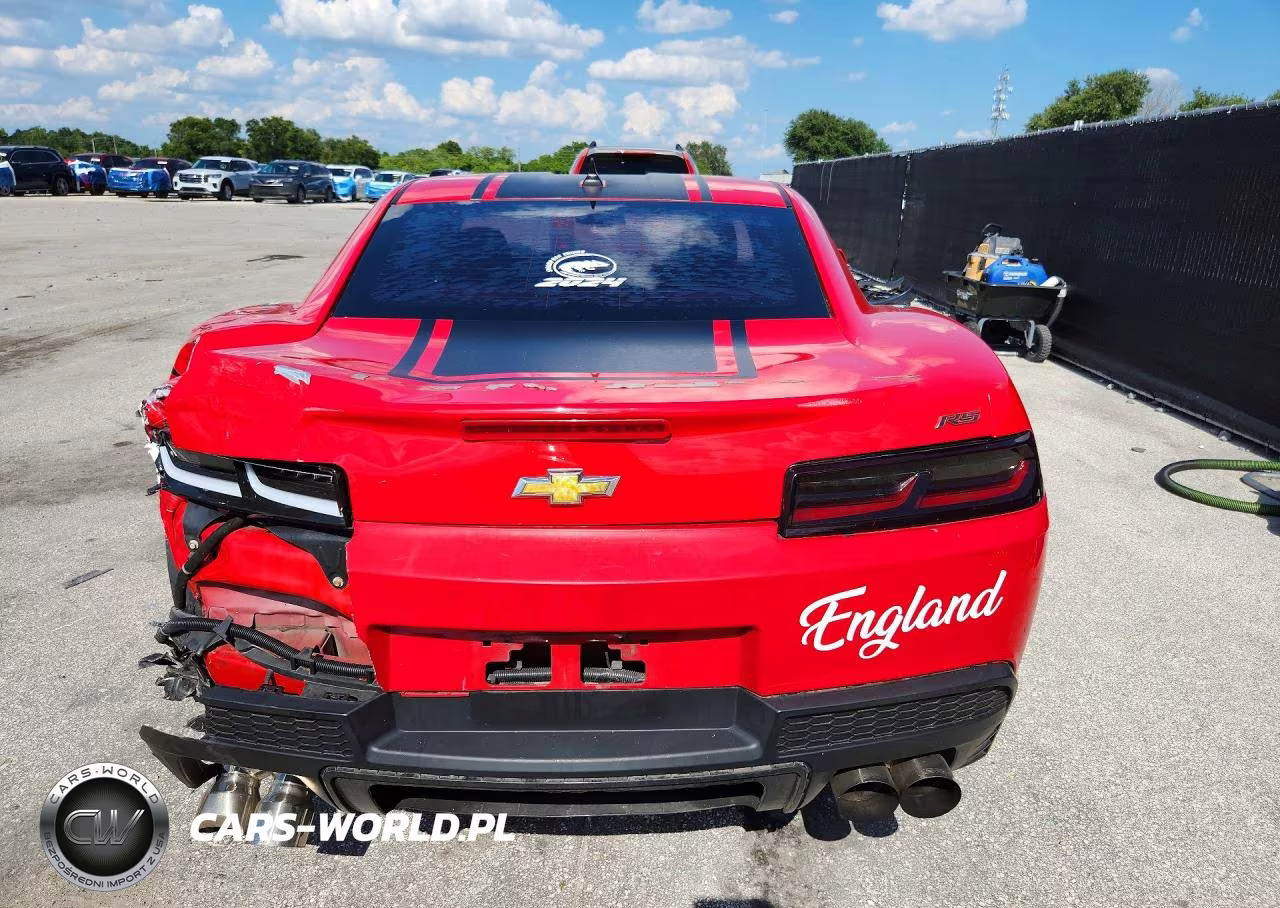 2015 Chevrolet Camaro Ls VIN:2G1FA1E39F9128387 - 6
