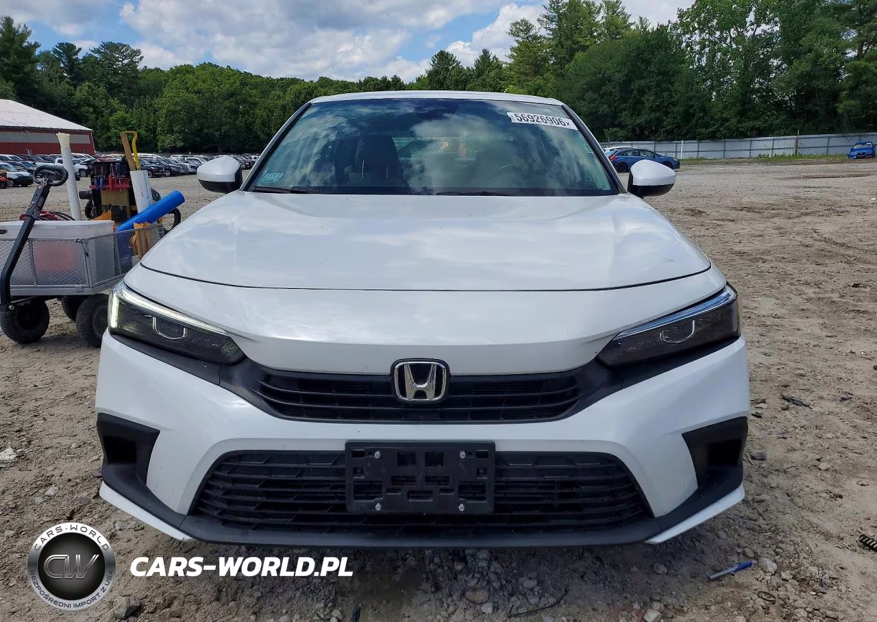 2022 Honda Civic Ex VIN:JHMFE1F78NX004929 - 5