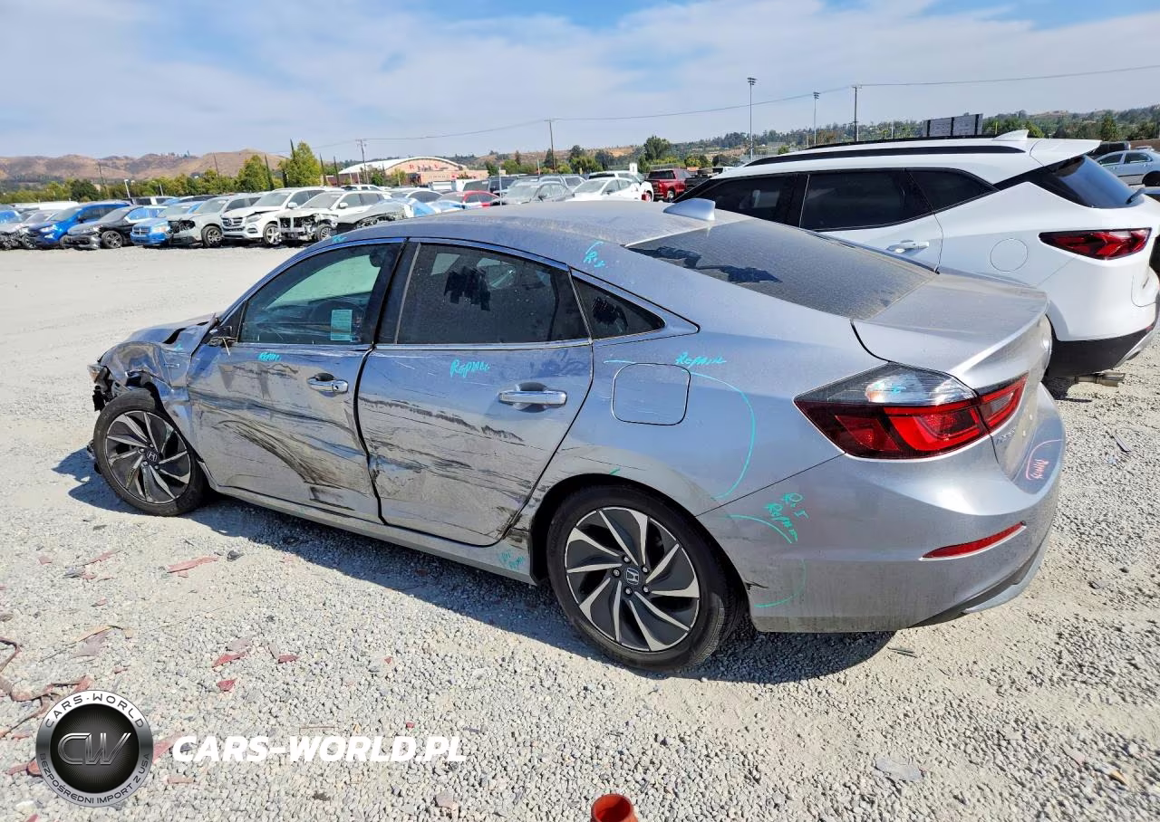 2020 Honda Insight Touring VIN:19XZE4F95LE008158 - 2