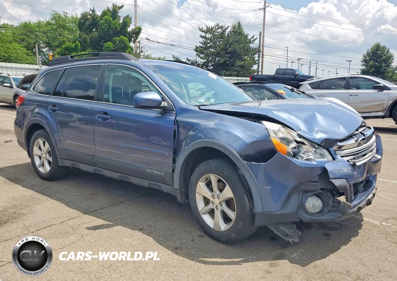 2013 Subaru Outback 2.5I Limited VIN:4S4BRCKCXD3281263 - 4