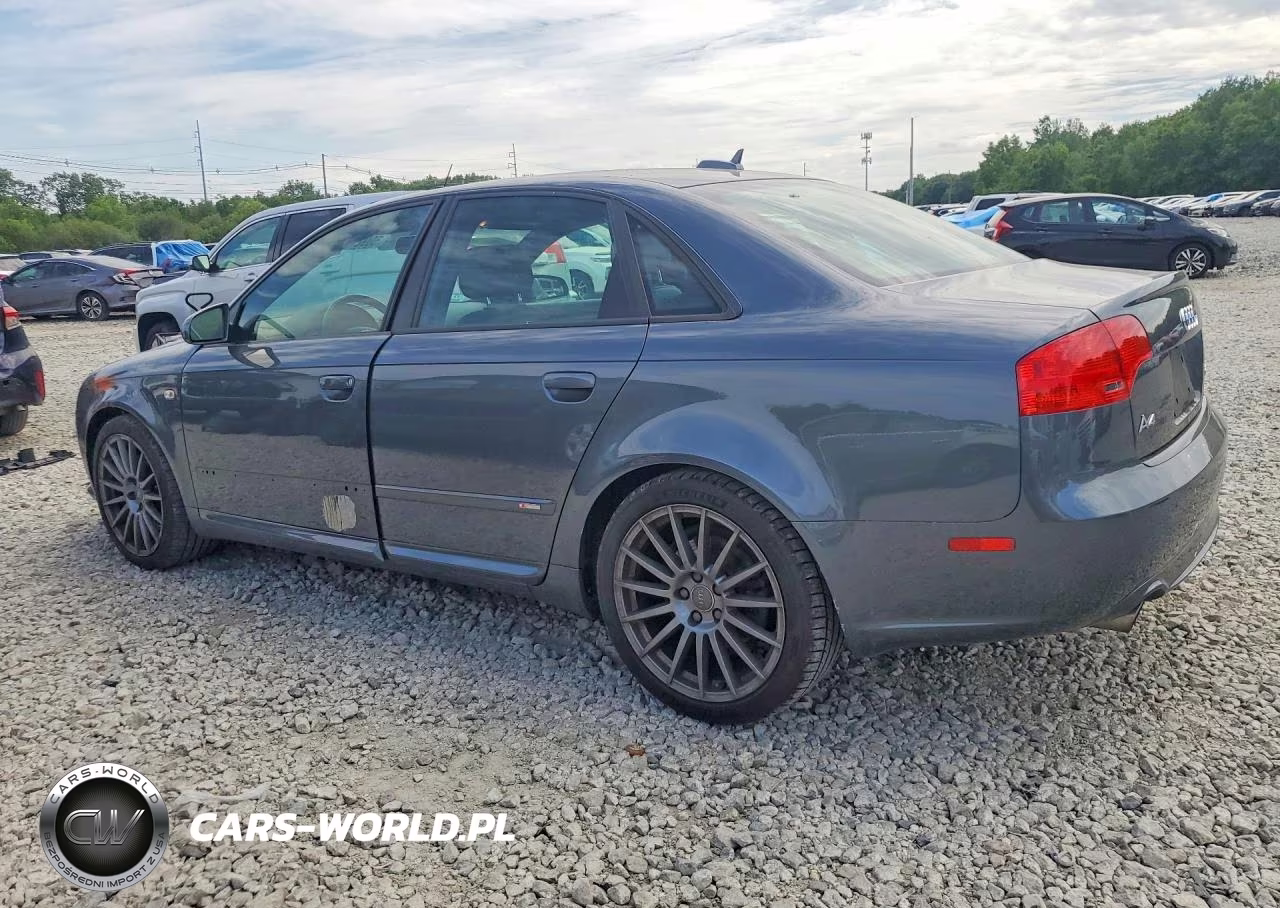 2006 Audi A4 S-Line 2.0T Quattro Turbo VIN:WAUEF78E26A248263 - 2