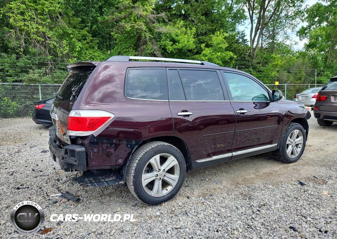 2012 Toyota Highlander Limited VIN:5TDDK3EH8CS152248 - 3