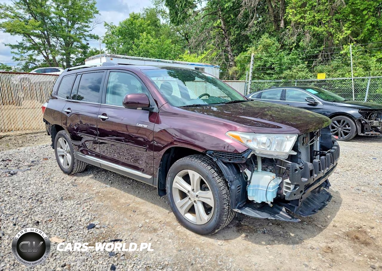 2012 Toyota Highlander Limited VIN:5TDDK3EH8CS152248 - 4