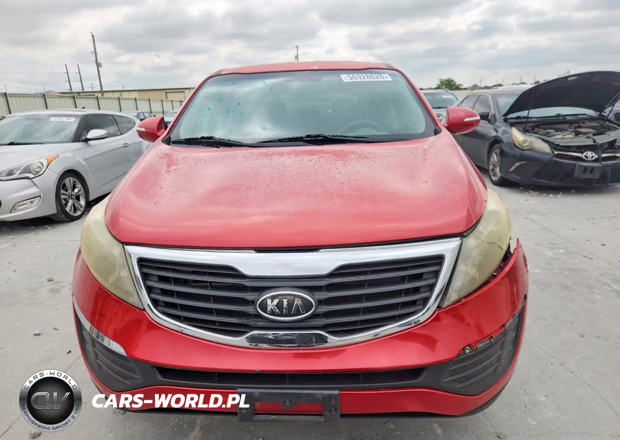 2012 Kia Sportage Lx VIN:KNDPB3A26C7292663 - 5