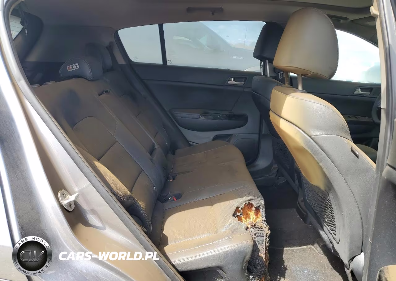 2017 Kia Sportage Sx VIN:KNDPRCA60H7104323 - 10