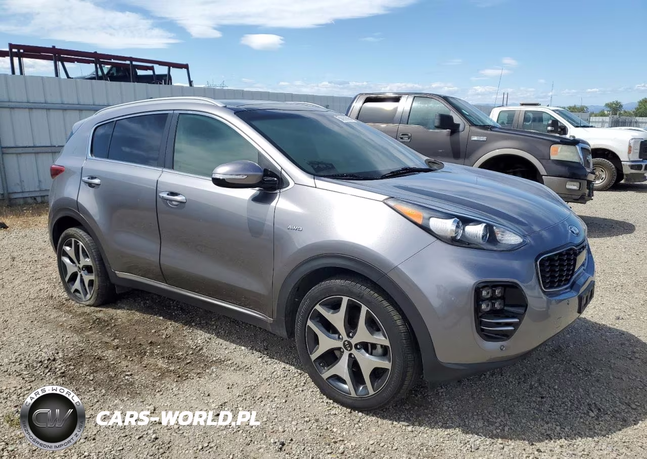 2017 Kia Sportage Sx VIN:KNDPRCA60H7104323 - 4