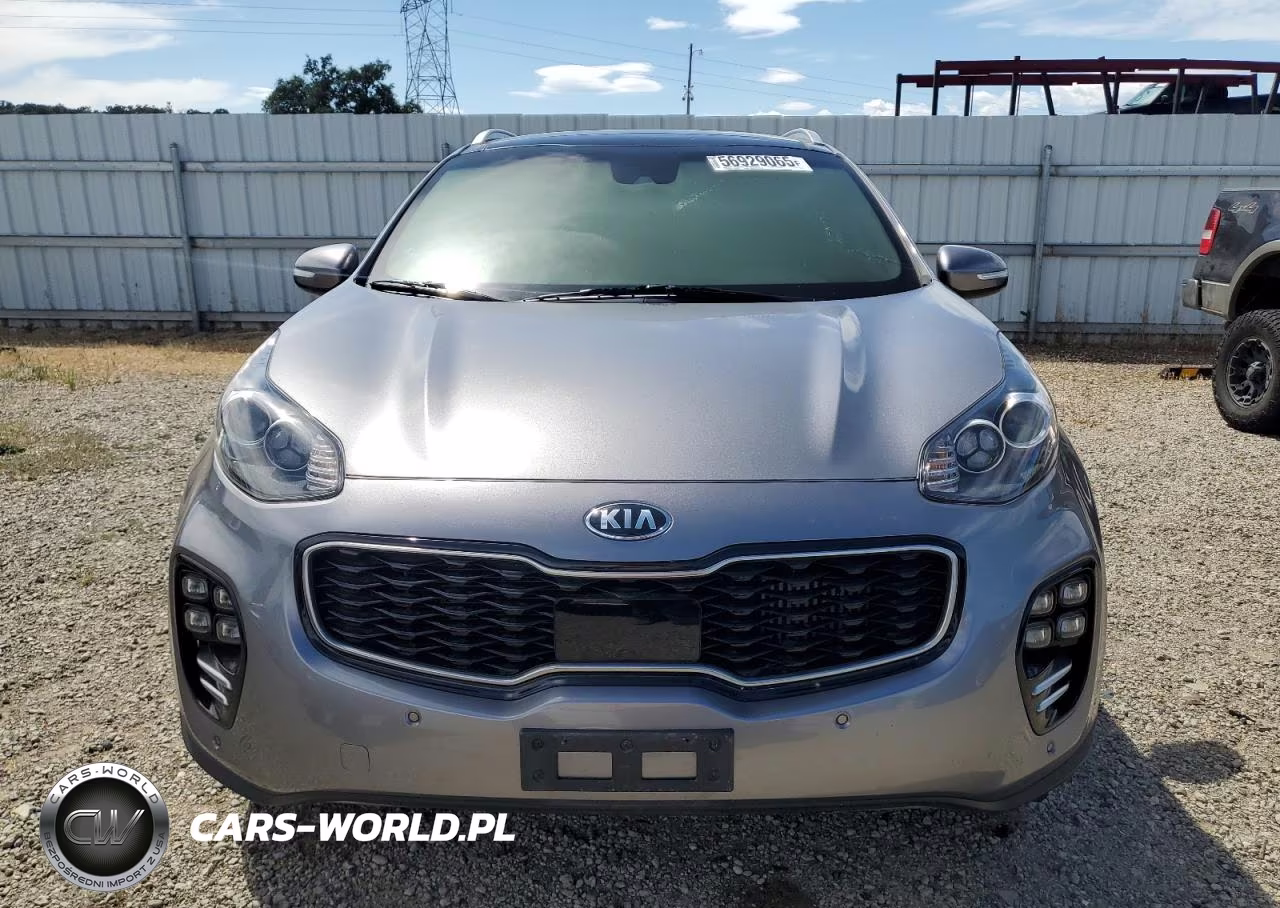 2017 Kia Sportage Sx VIN:KNDPRCA60H7104323 - 5