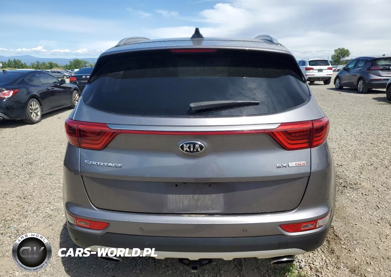 2017 Kia Sportage Sx VIN:KNDPRCA60H7104323 - 6