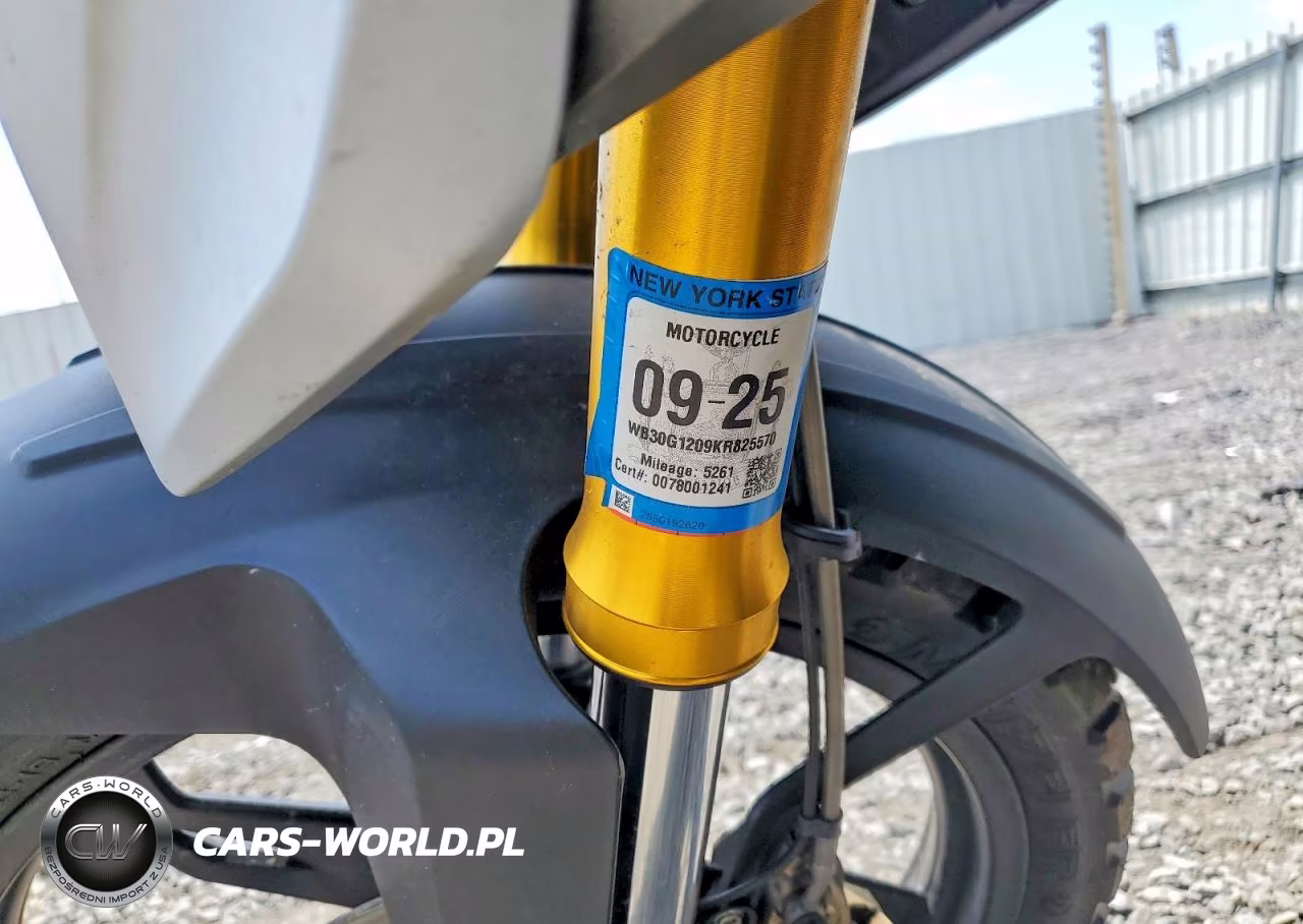 2019 BMW G310 Gs VIN:WB30G1209KR825570 - 9
