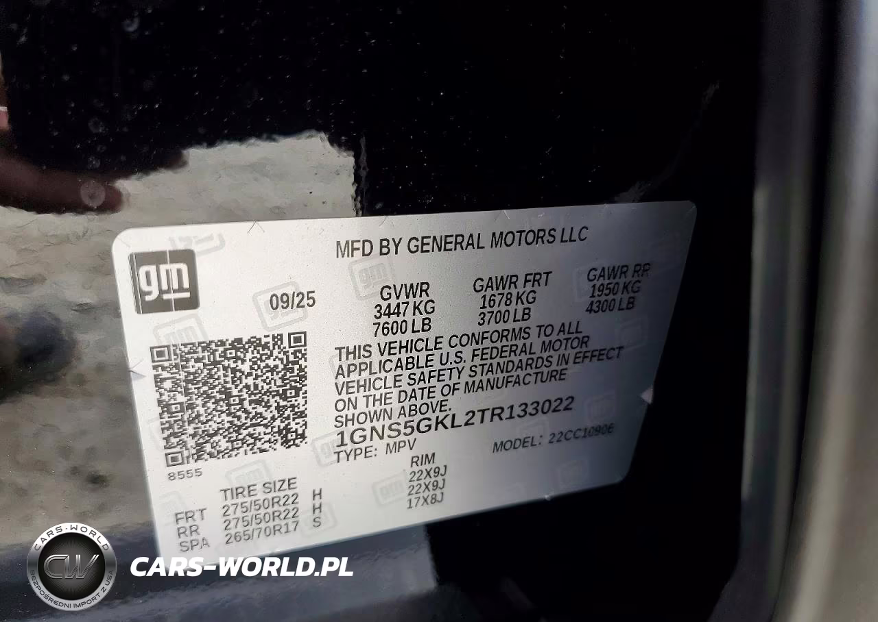 2026 Chevrolet Suburban C1500 High Country VIN:1GNS5GKL2TR133022 - 13