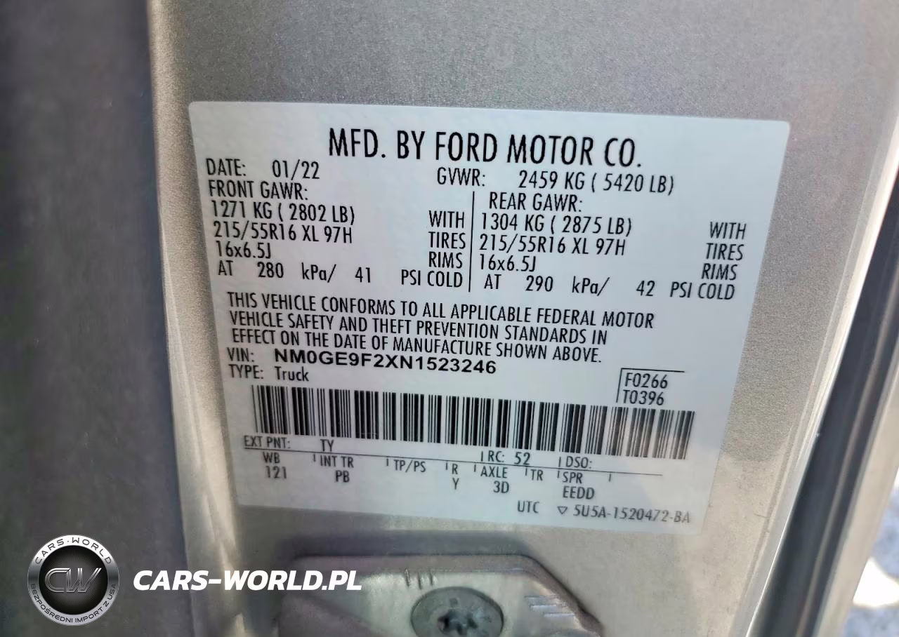 2022 Ford Transit Connect Xlt VIN:NM0GE9F2XN1523246 - 13