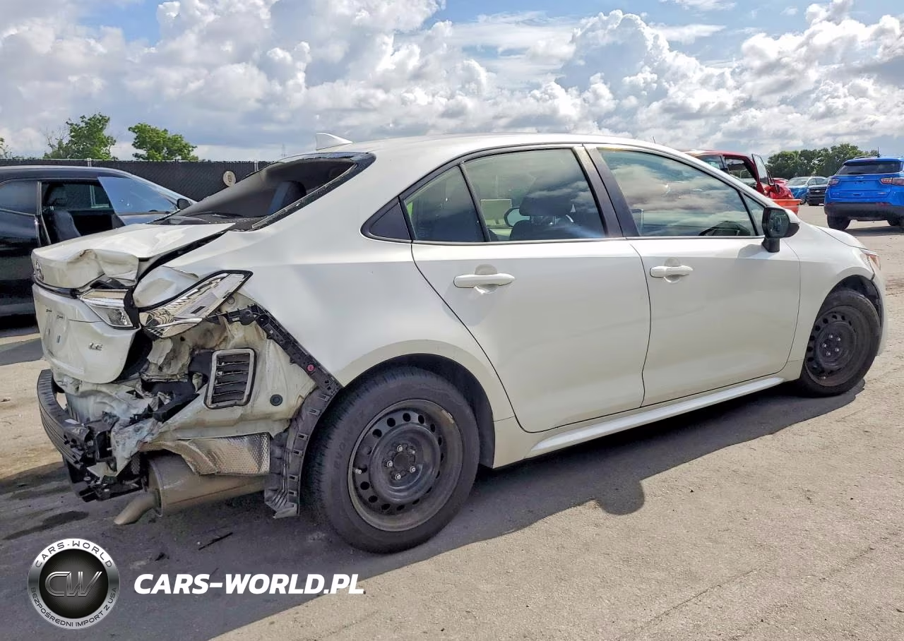 2021 Toyota Corolla Le VIN:JTDEPMAE6MJ117228 - 3