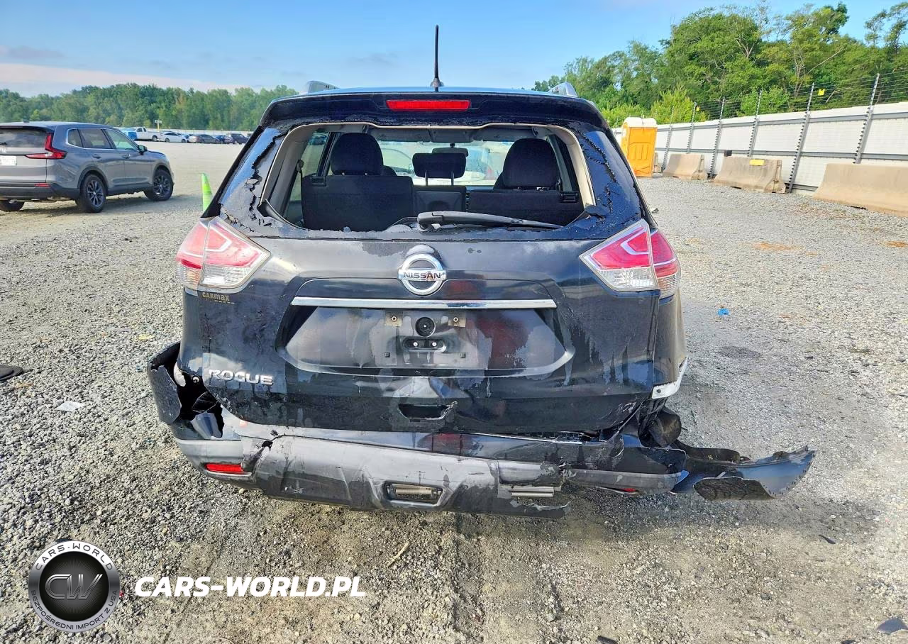 2016 Nissan Rogue S VIN:KNMAT2MTXGP609982 - 6