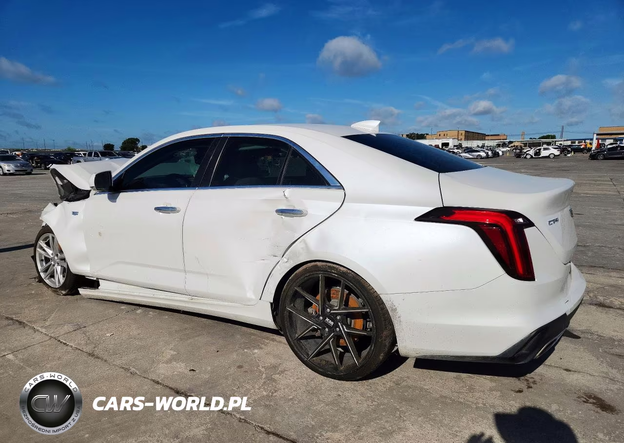 2021 Cadillac Ct4 Luxury VIN:1G6DJ5RK4M0129996 - 2