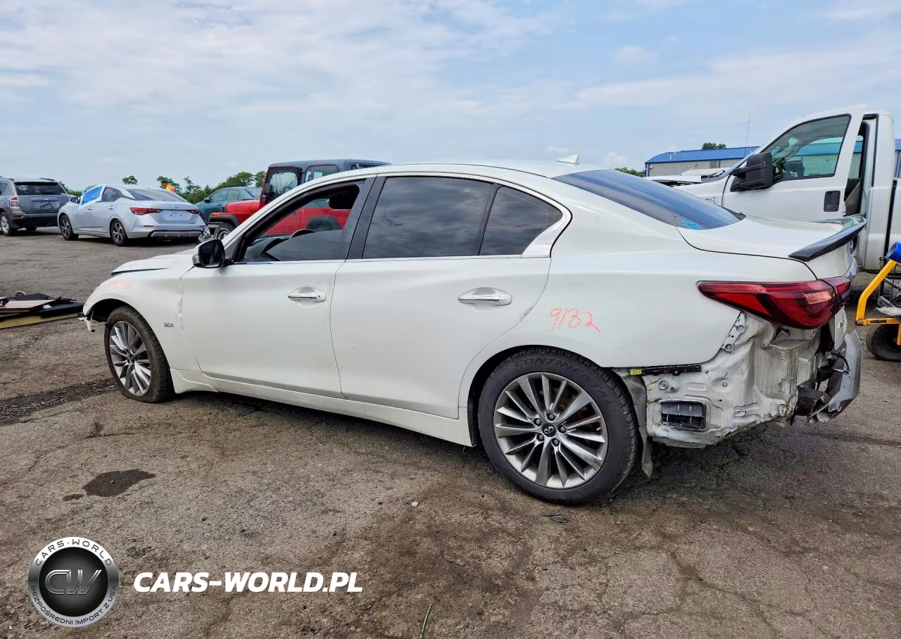 2018 Infiniti Q50 3.0T Luxe VIN:JN1EV7AR0JM439757 - 2